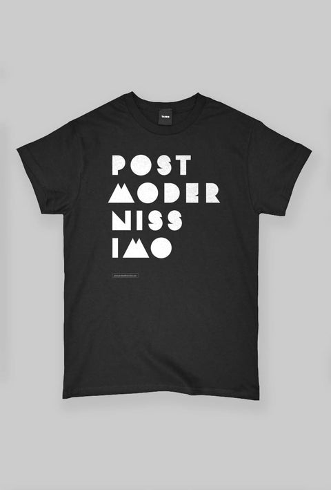 Postmod logo bianco T-shirt