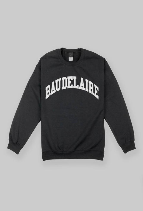 I am art - Baudelaire felpa black