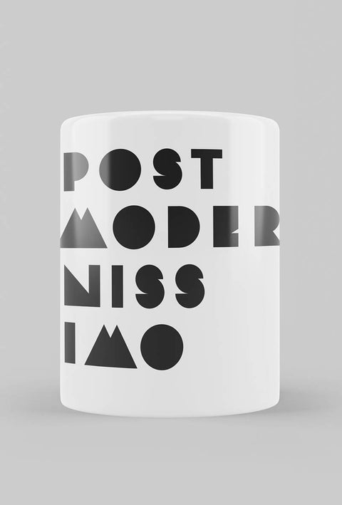Tazza logo Postmodernissimo