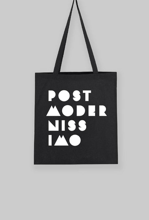 Postmod logo tote bag