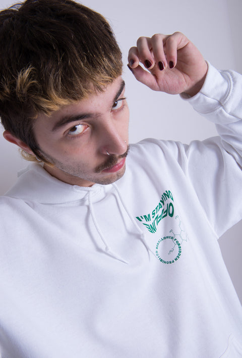 Offline White Hoodie
