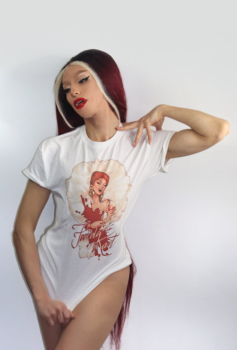 Farida Kant - Vampiro t-shirt white